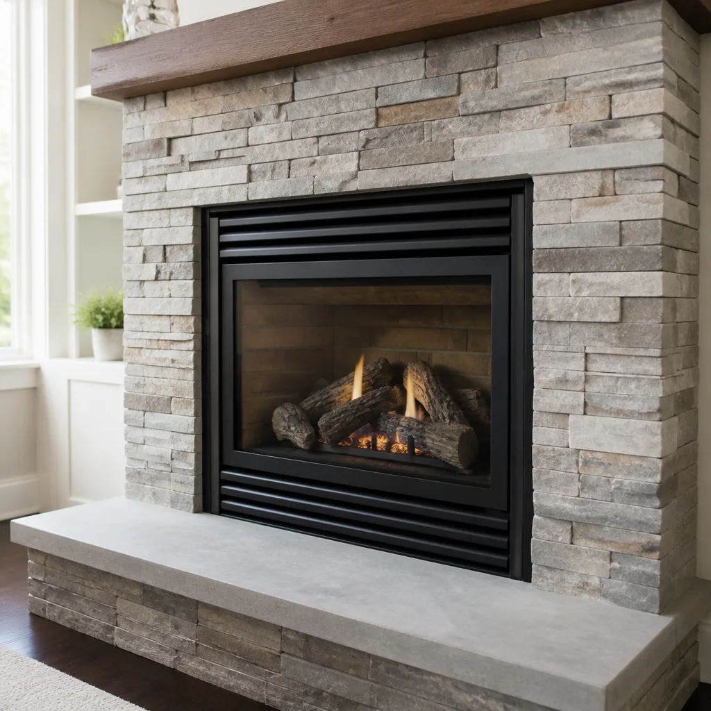 Gas fireplace service
