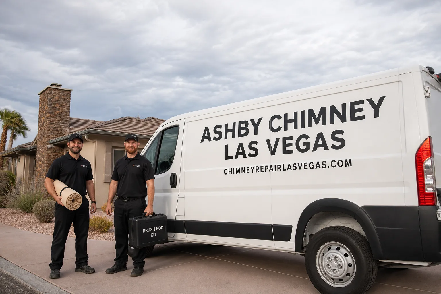 Ashby Chimney Las Vegas chimney cleaning team